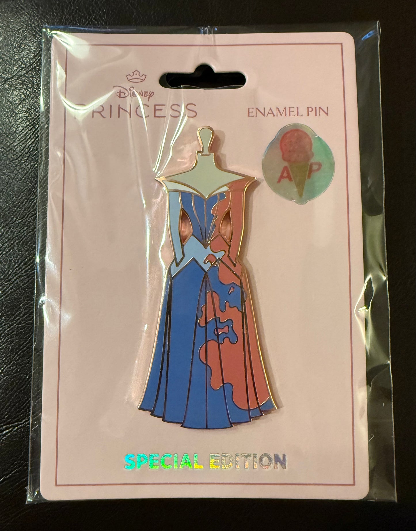 Aurora Dress Pink and Blue Artist Proof B4