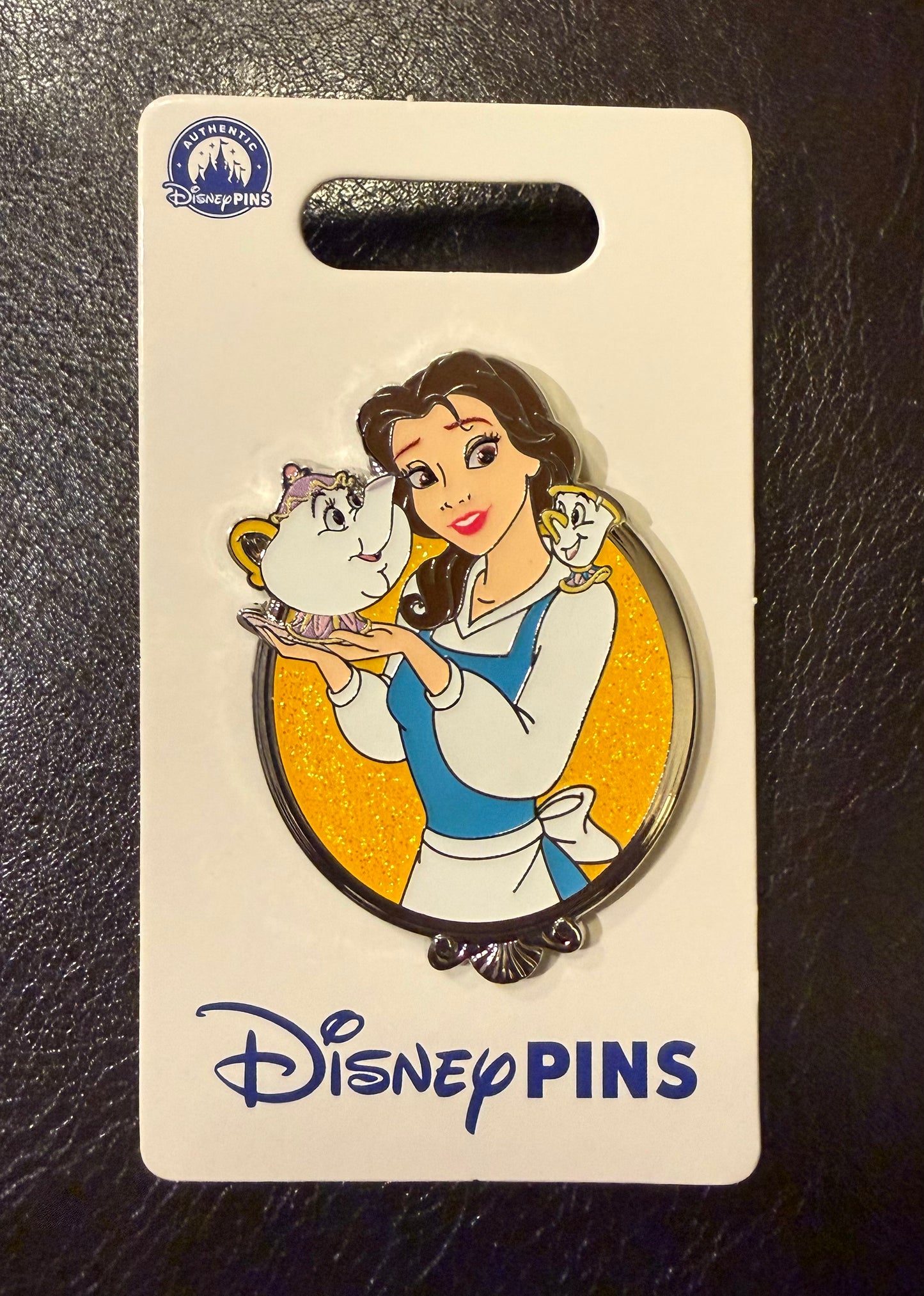 Belle with Mrs. Potts and Chip Princess Portrait Series B5