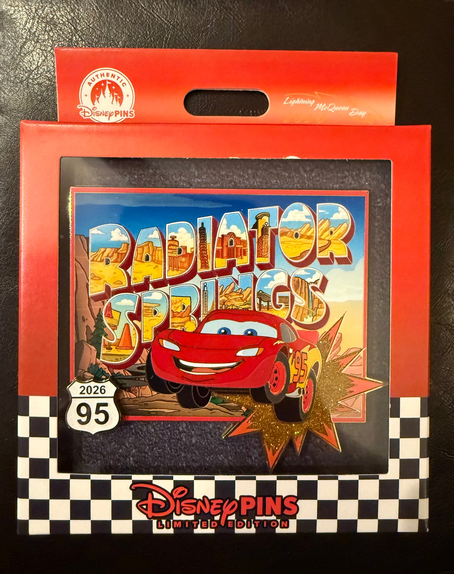 Radiator Springs Billboard Lightning McQueen Day 2026 Jumbo B5