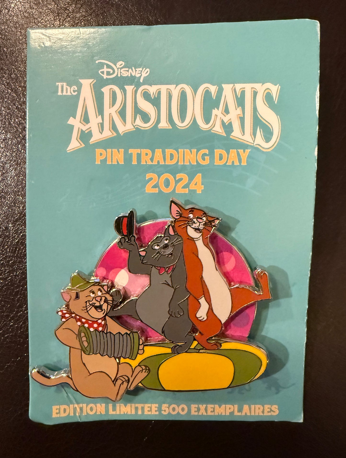 Scat Cat, Peppo and Thomas O’Malley Pin Trading Day 2024 B2