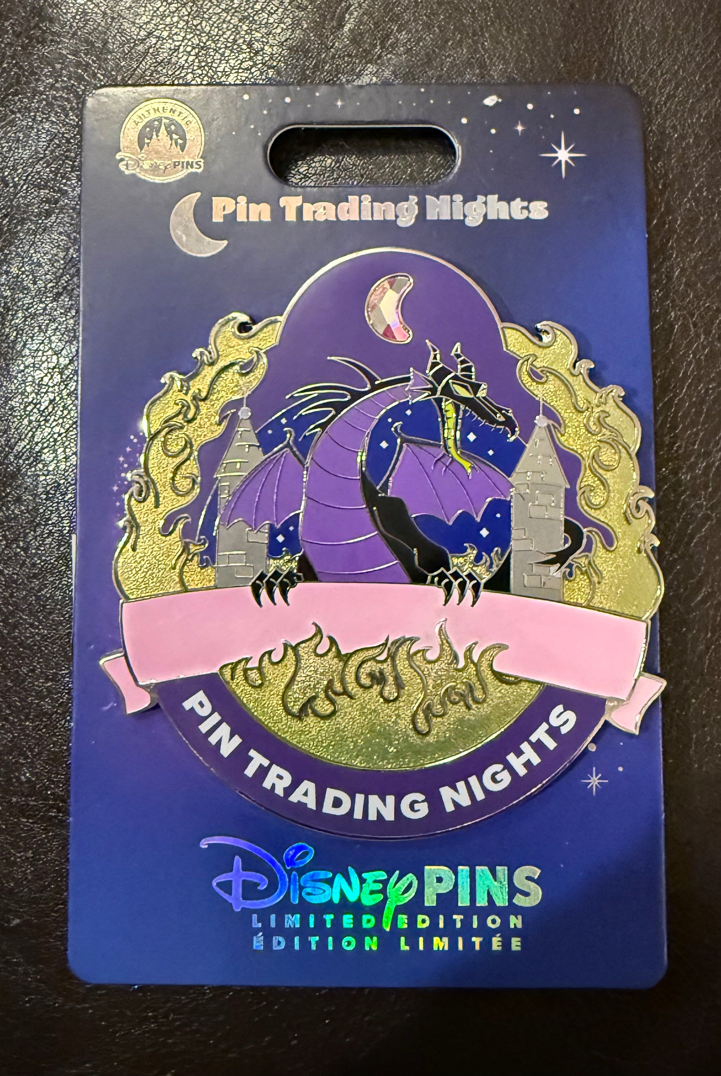 Maleficent Pin Trading Night Jumbo B9
