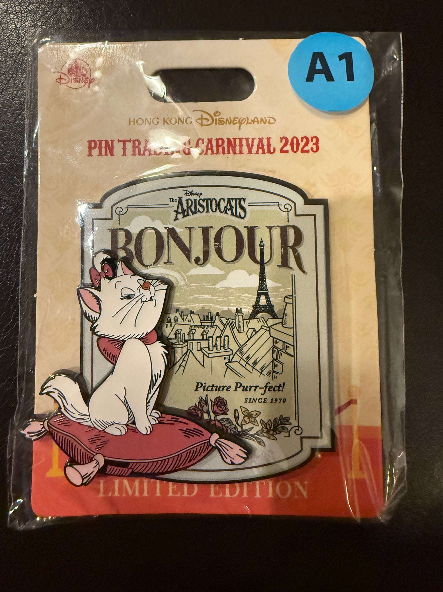 Marie Bonjour Mini Jumbo Pin Trading Carnival 2023 B2