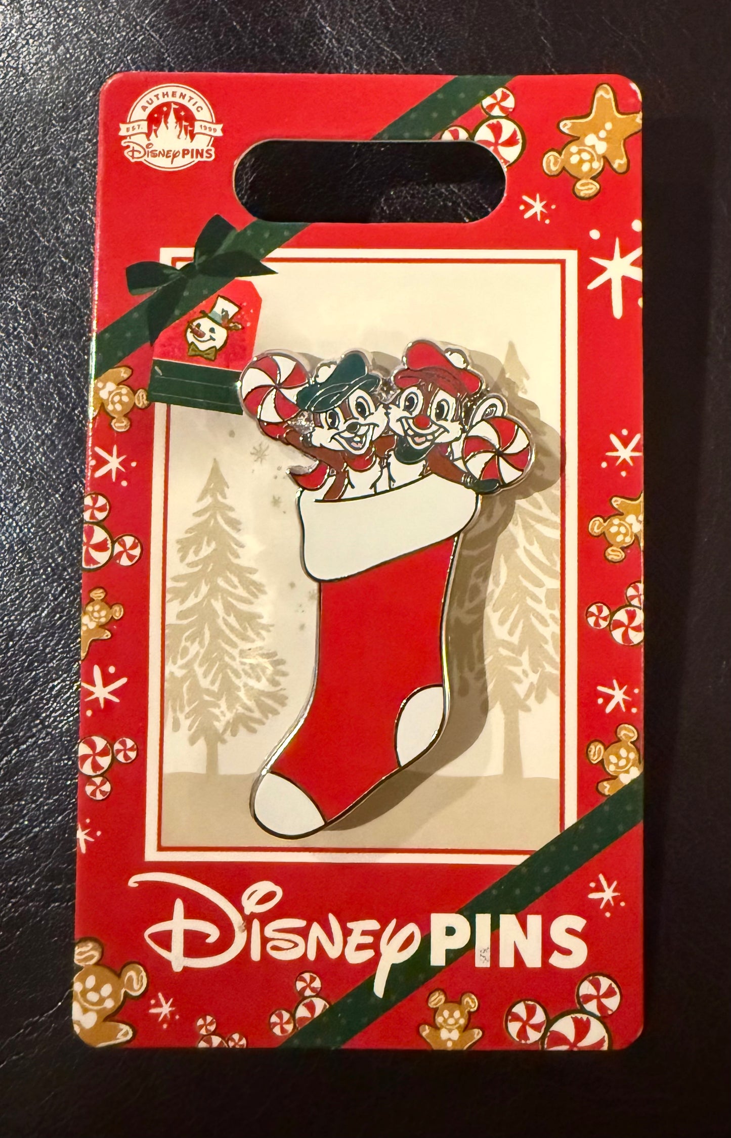 Chip and Dale Christmas Stocking B10