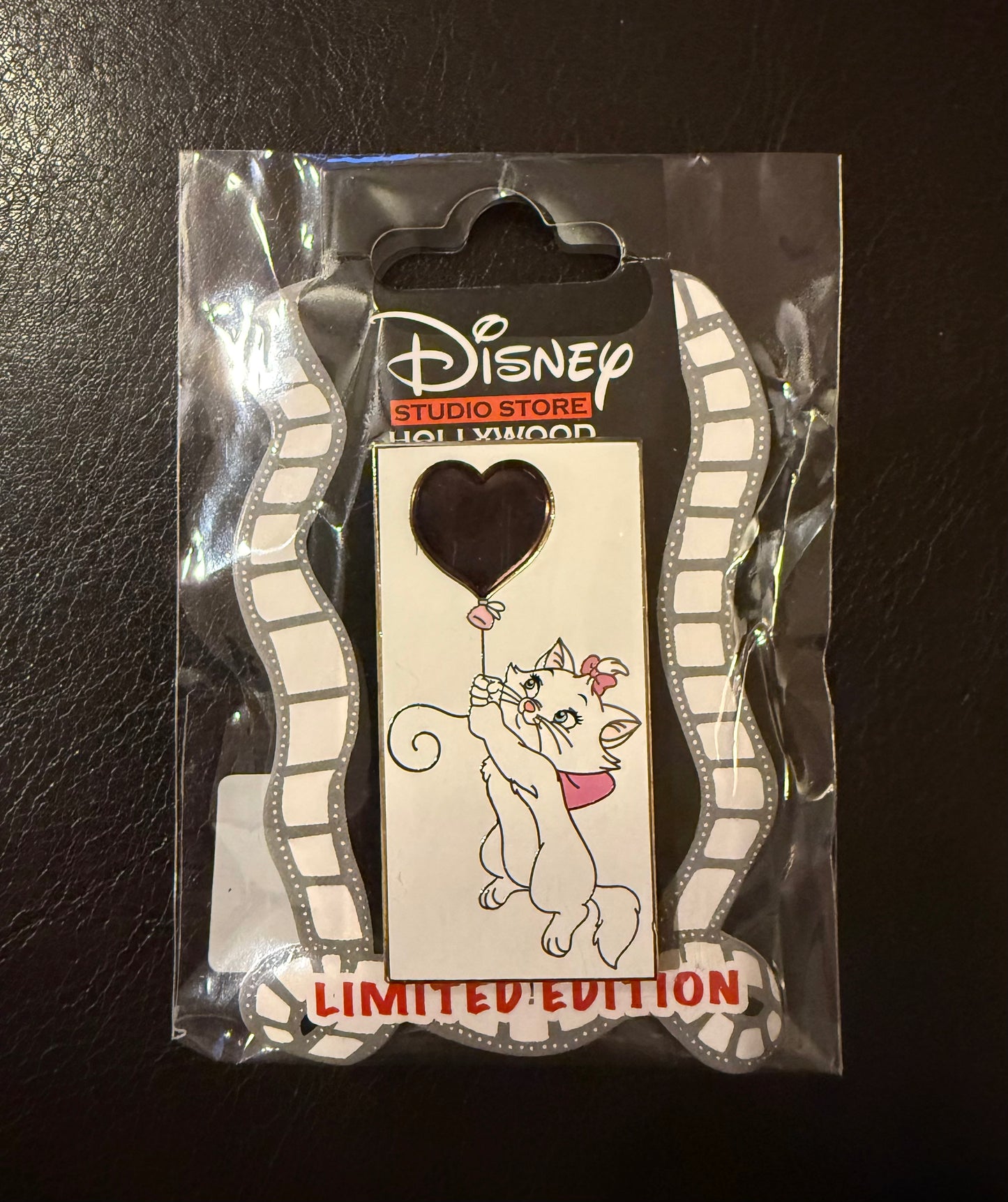 Marie Stained Glass Heart Balloon B2
