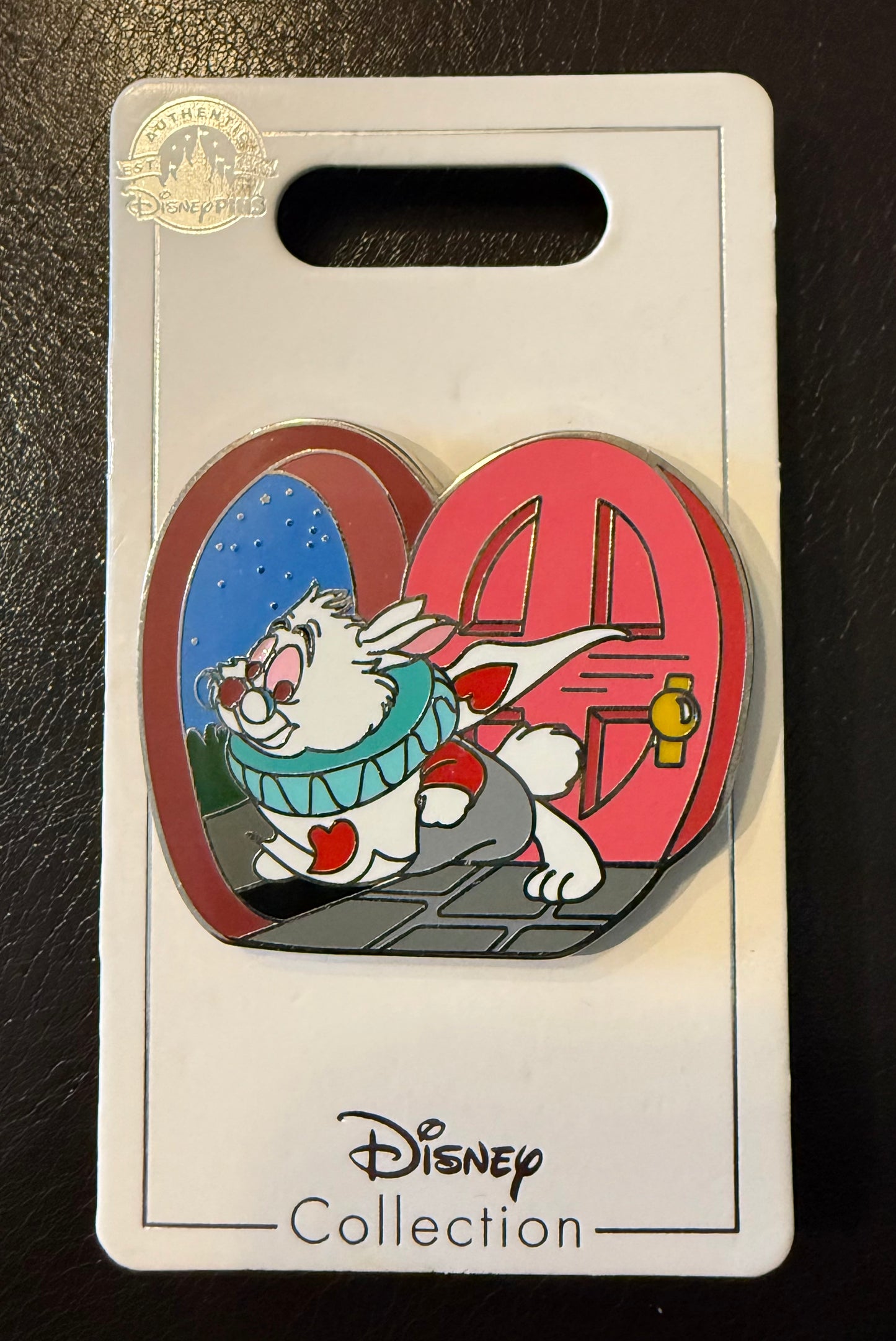 White Rabbit Opening Door