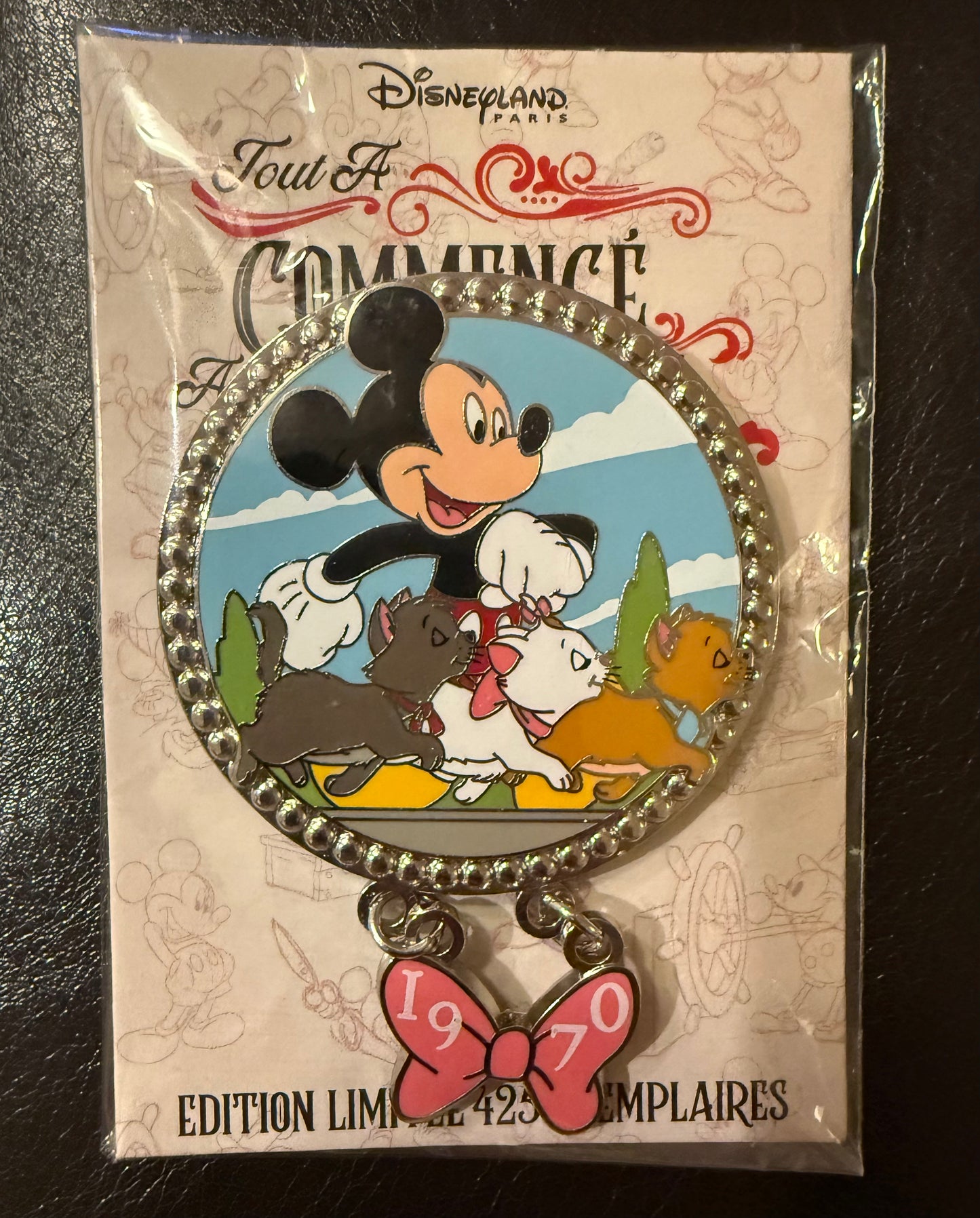 Mickey, Berlioz, Toulouse and Marie Pin Trading Event It All Started with a Mouse B2