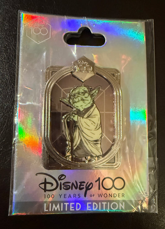 Yoda Celebrating with Character Disney 100 Years