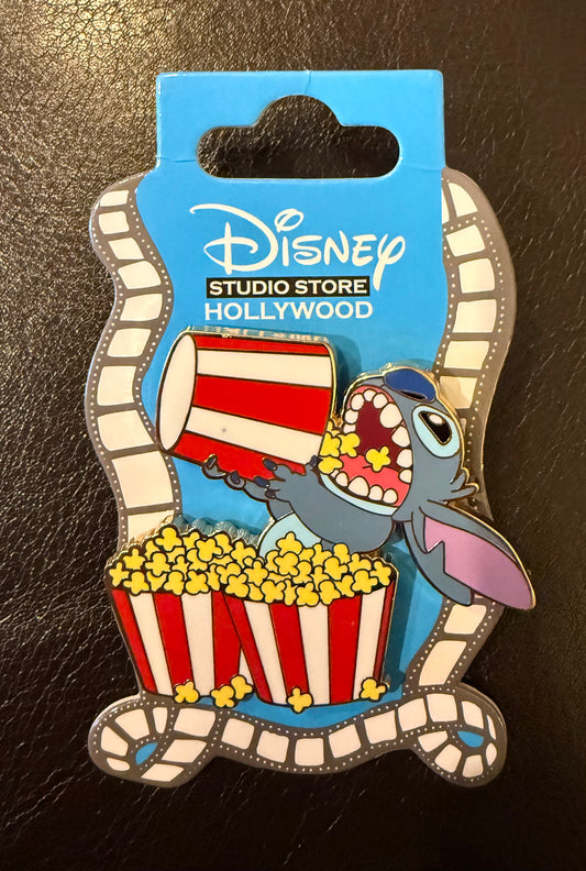 Stitch Eating Popcorn B7