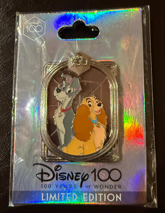 Lady and the Tramp Celebrating with Character Disney 100 Years