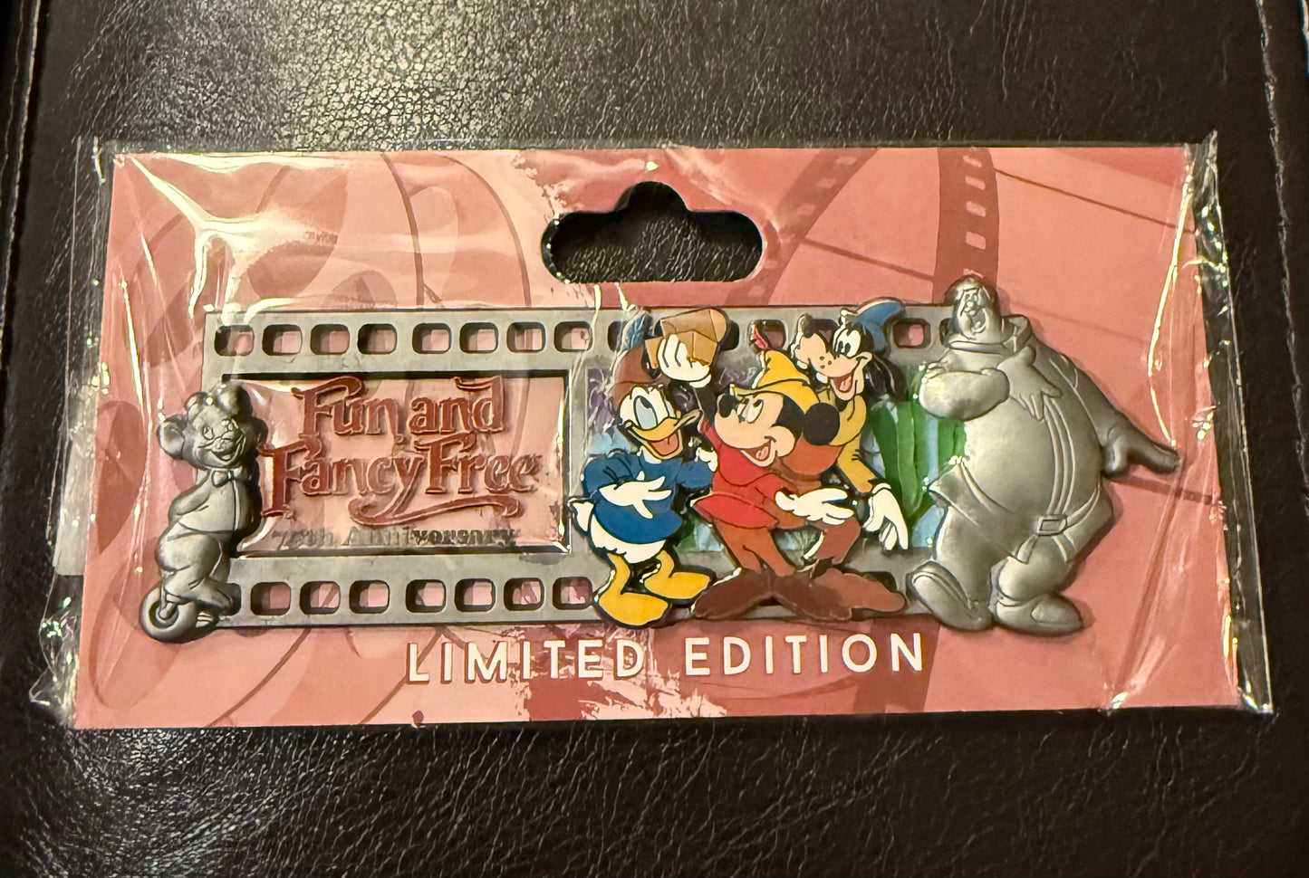 Donald, Mickey and Goofy Fun and Fancy Free 75th Anniversary Film Strip B6
