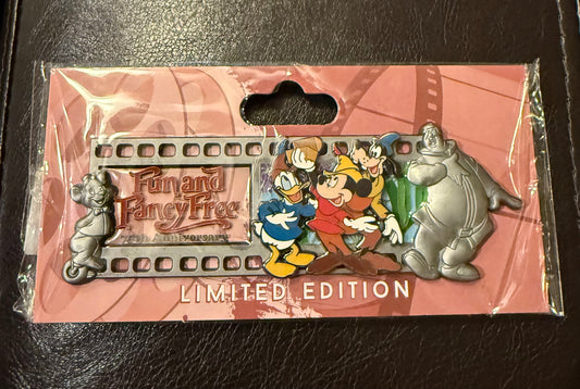 Donald, Mickey and Goofy Fun and Fancy Free 75th Anniversary Film Strip B6