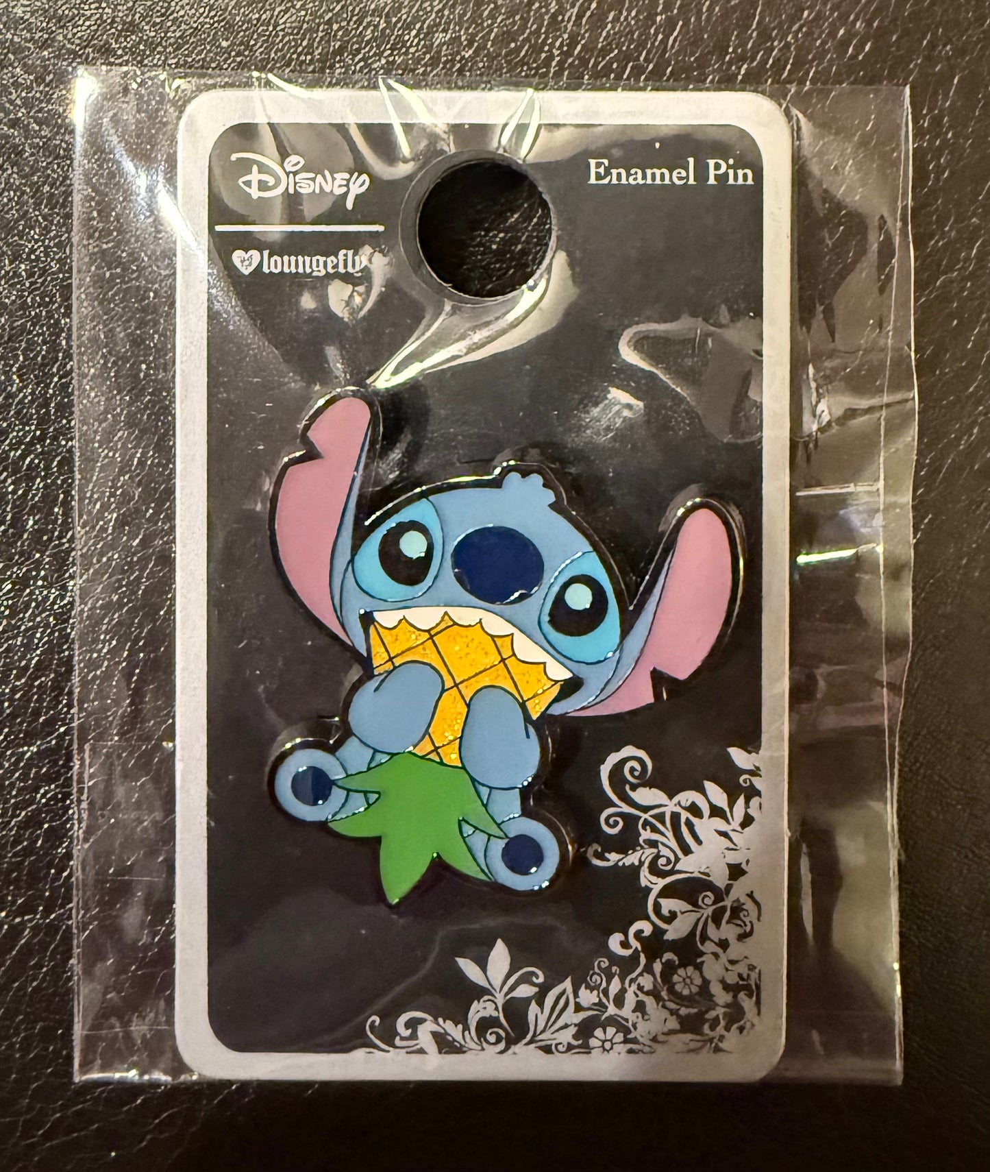 Stitch Eating Pineapple B7