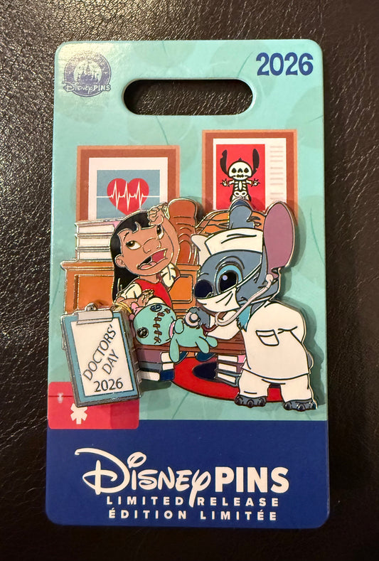 Stitch with Lilo and Scump Doctor’s Day 2026 B7