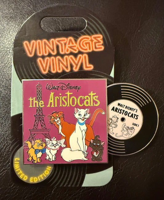 Duchess, O’Malley, Marie, Toulouse and Berlioz Aristocats Vintage Vinyl B2