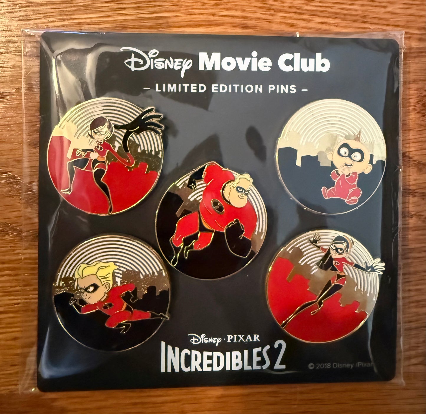 Incredibles 2 5-Pin Set B6