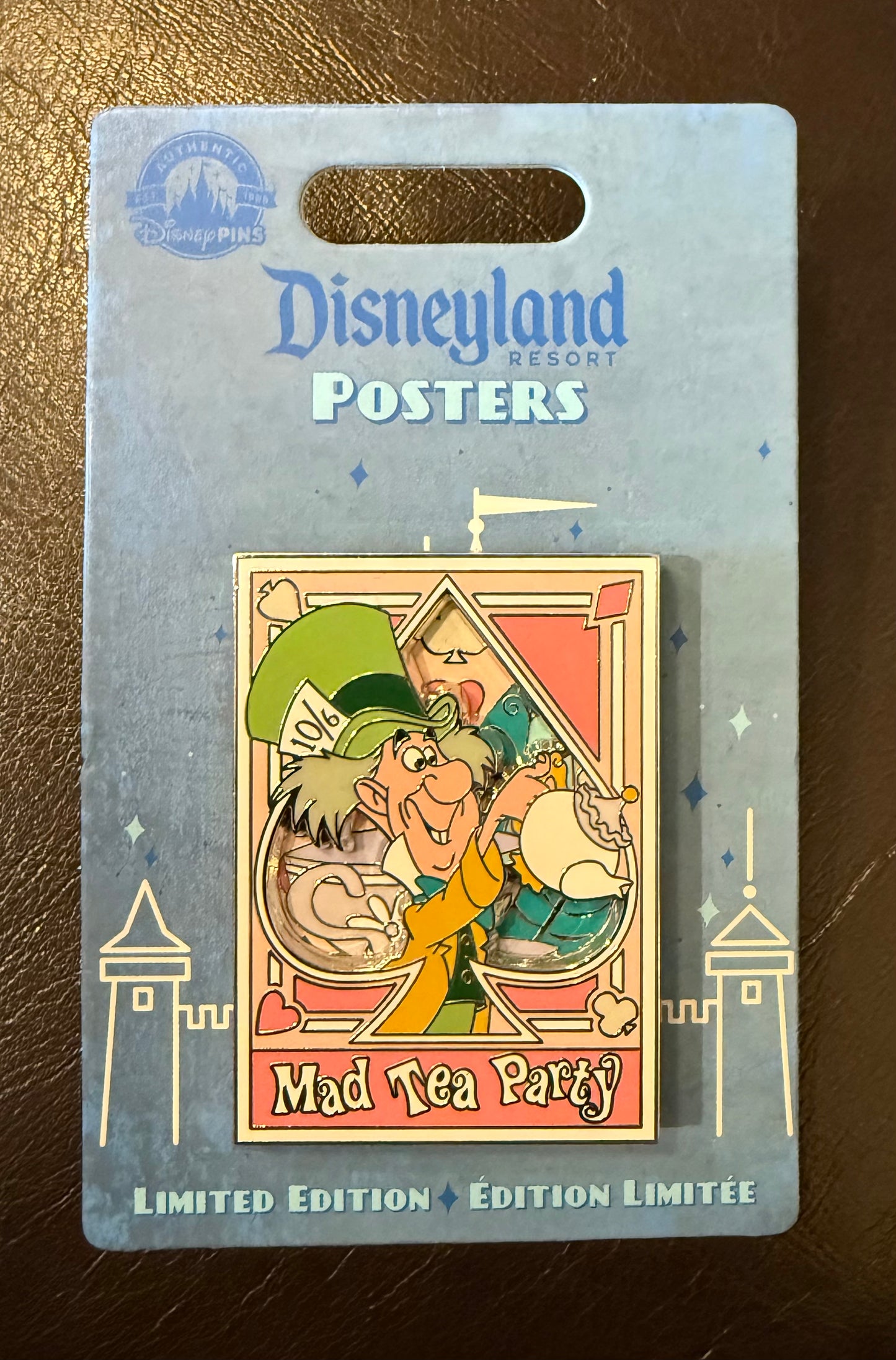 Disneyland Attraction Poster Mad Tea Party B5
