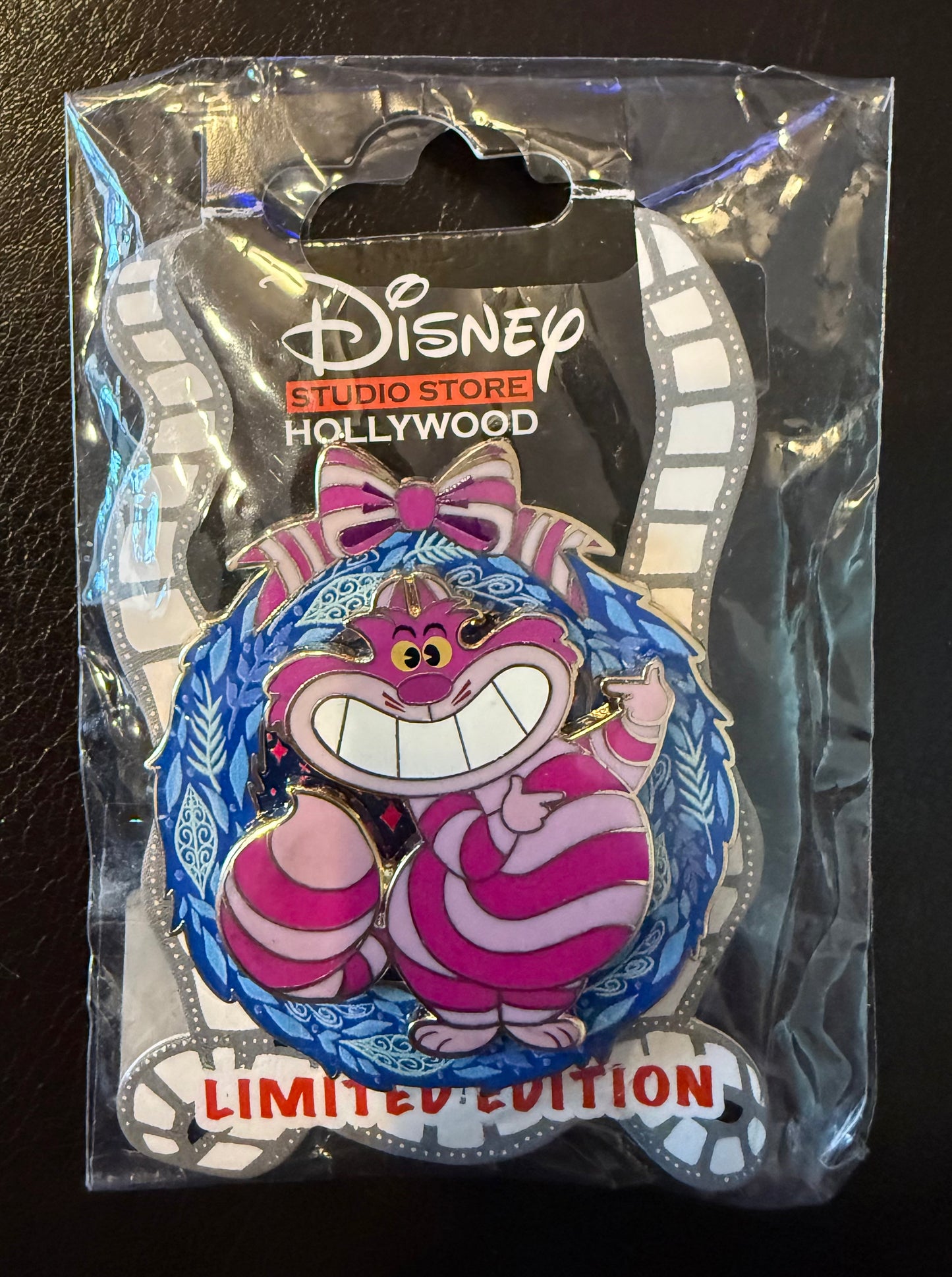 Cheshire Holiday Cat Wreath