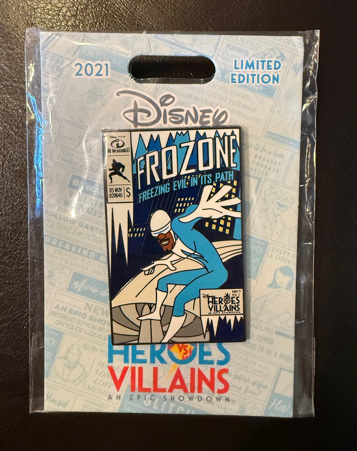 Frozone Heroes vs. Villains Poster B6