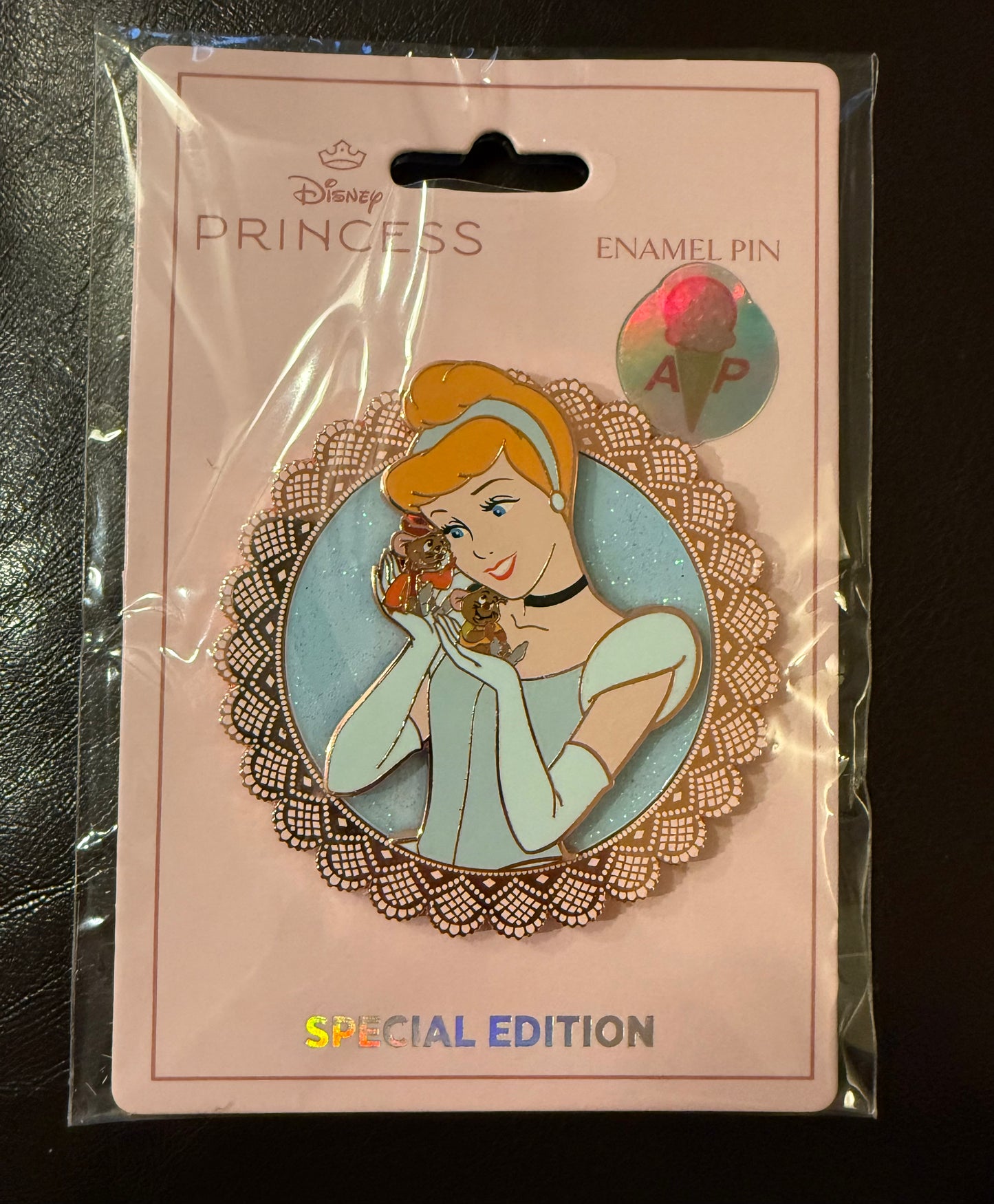 Cinderella, Gus and Jaq Scallop Series Artist Proof B4