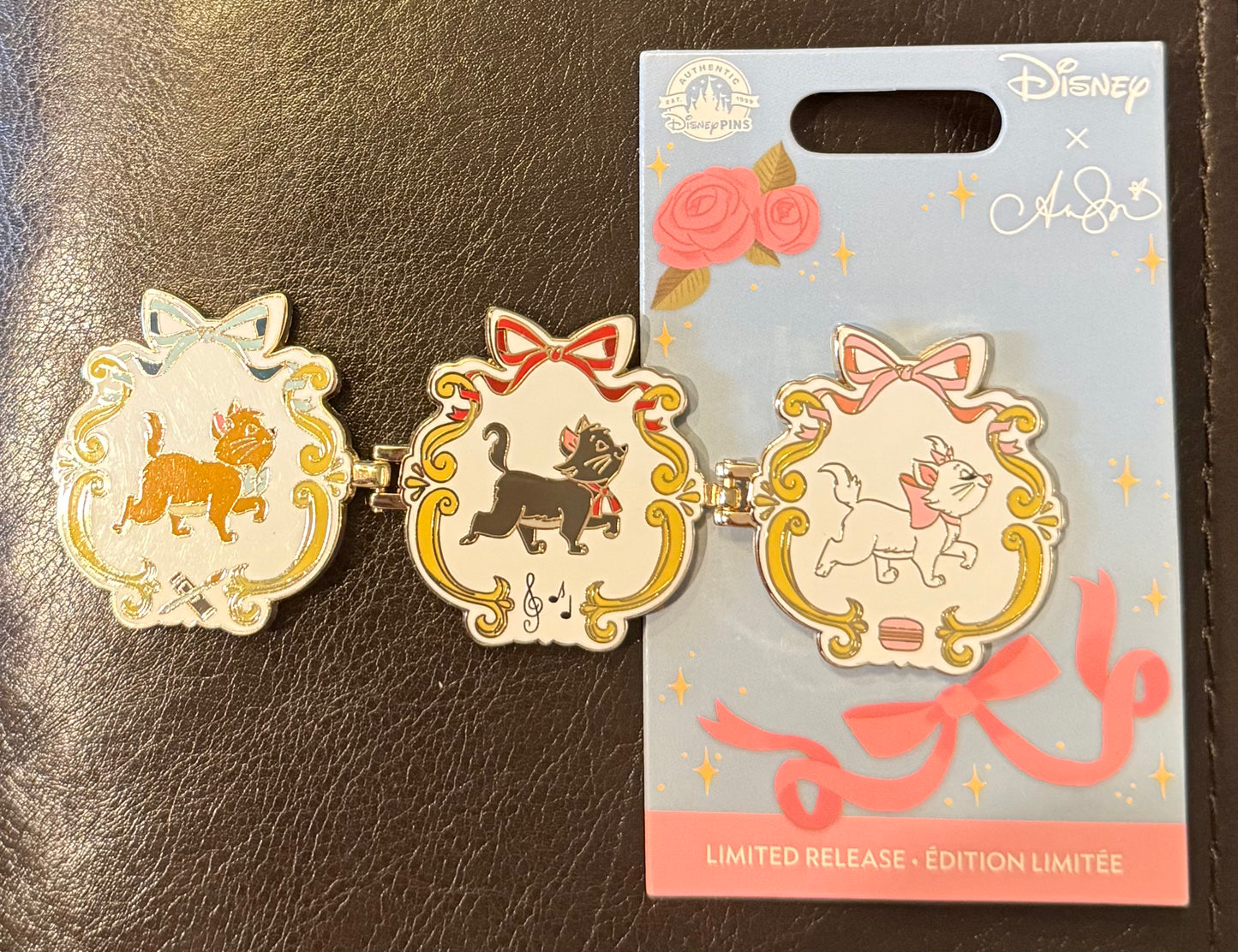 Aristocats Tri-Fold Marie, Toulouse and Berlioz B3