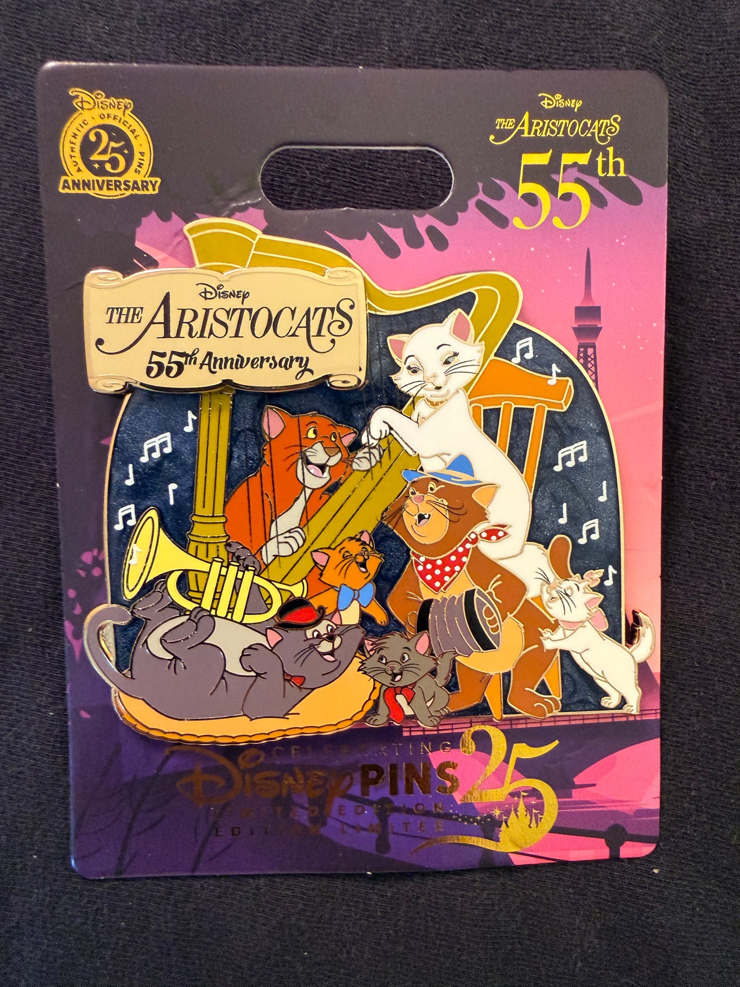 Aristocats 55th Anniversary Mini Jumbo B1