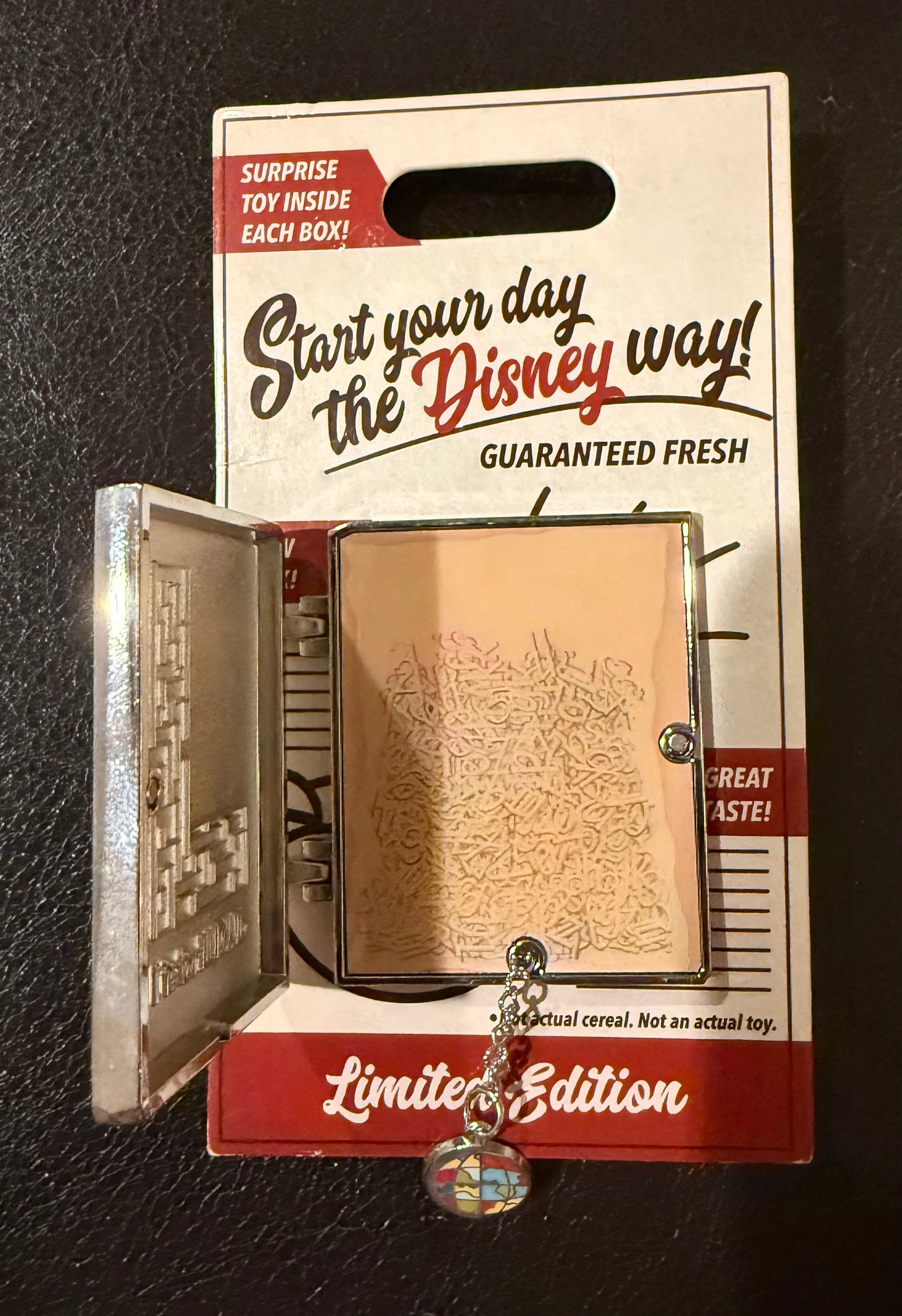 Professor Ludwig Von Drake Letters and Numbers Cereal Box B10