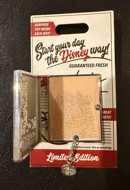 Professor Ludwig Von Drake Letters and Numbers Cereal Box B10