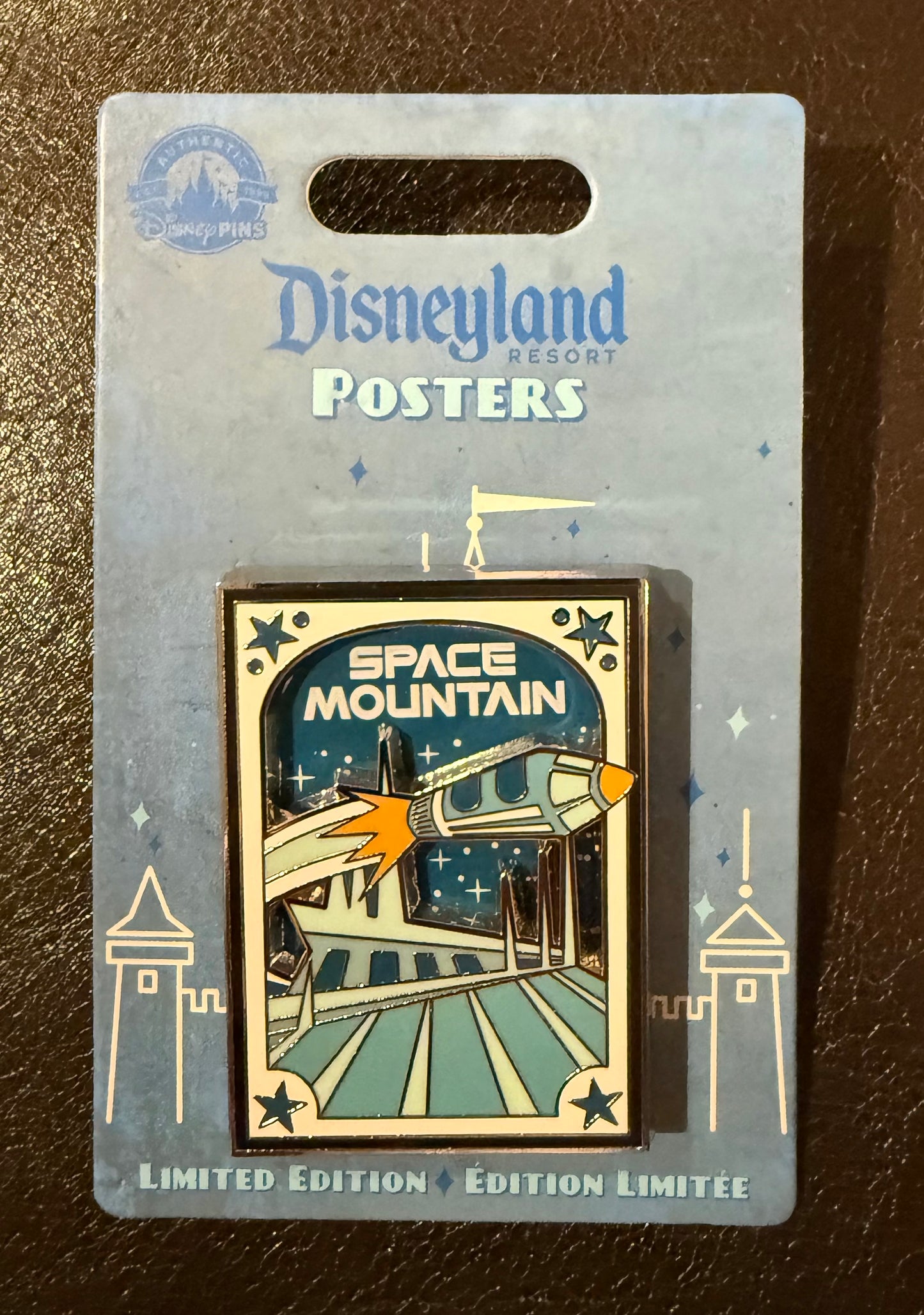 Disneyland Attraction Poster Space Mountain B10